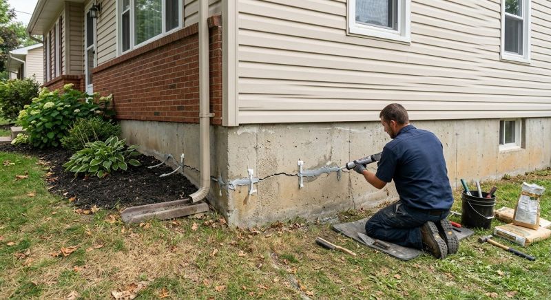 Basement Crack Repair in Jefferson, GA