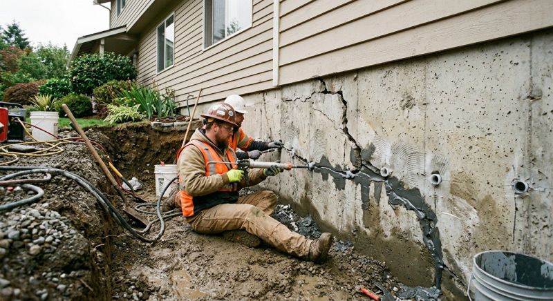 Basement Foundation Repair in Madison County, GA