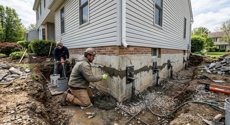 Basement Foundation Repair in Maysville, GA