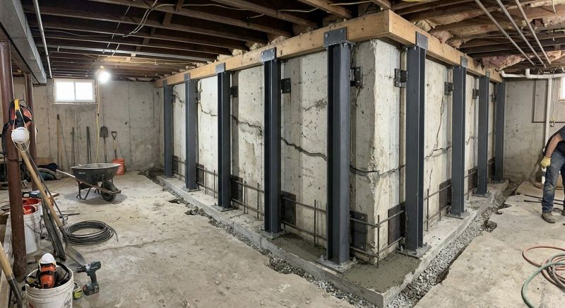 Basement Stabilization in Jefferson, GA
