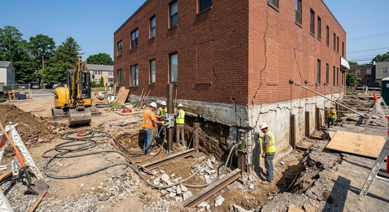 Building Foundation Repair in Athens, GA