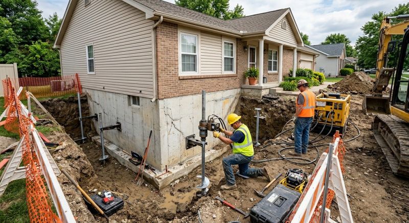 Building Foundation Repair in Athens, GA