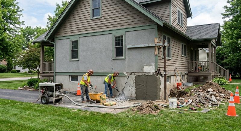 Building Foundation Repair in Gainesville, GA