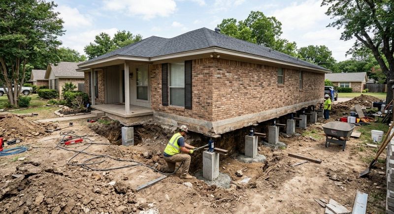 Concrete Foundation Leveling in Madison County, GA