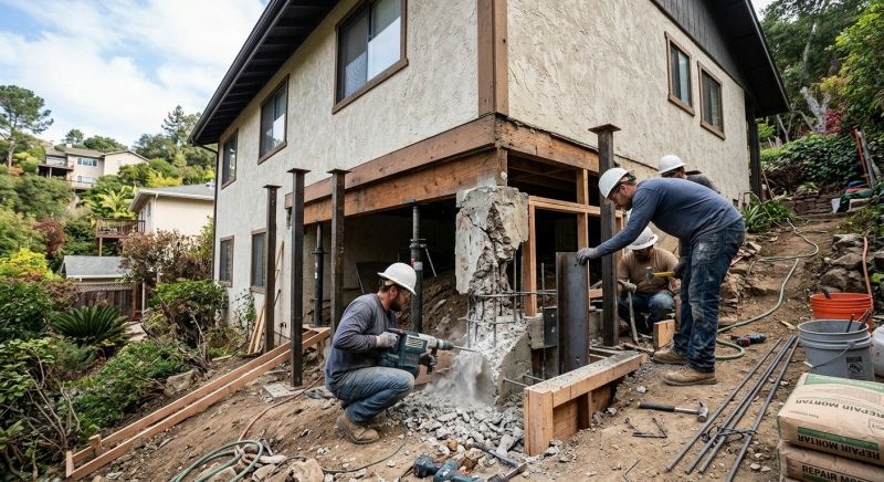 Concrete Foundation Repair in Jackson County, GA