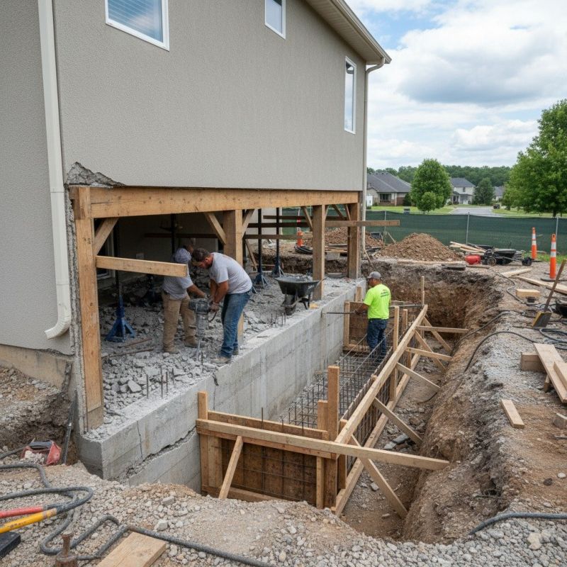 Concrete Foundation Repair in Winder, GA