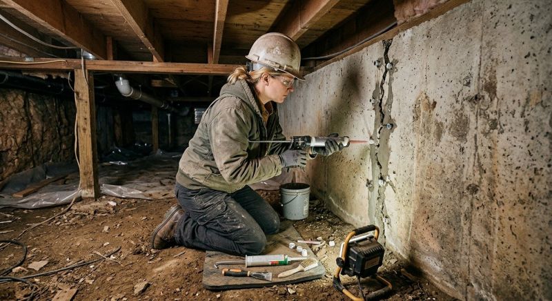 Crawlspace Foundation Repair in Braselton, GA
