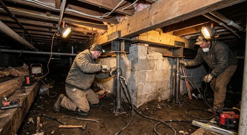 Crawlspace Foundation Repair in Flowery Branch, GA