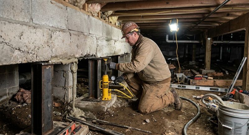 Crawlspace Foundation Repair in Hall County, GA