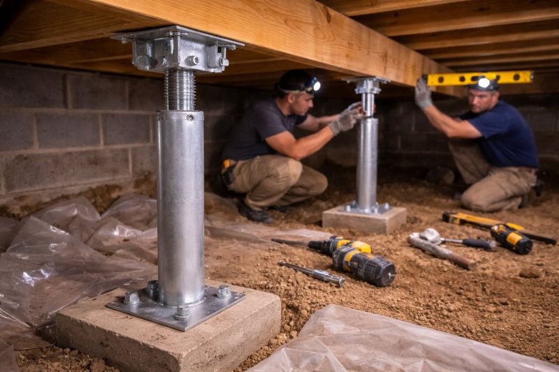 Crawlspace Structural Repair in Jefferson, GA