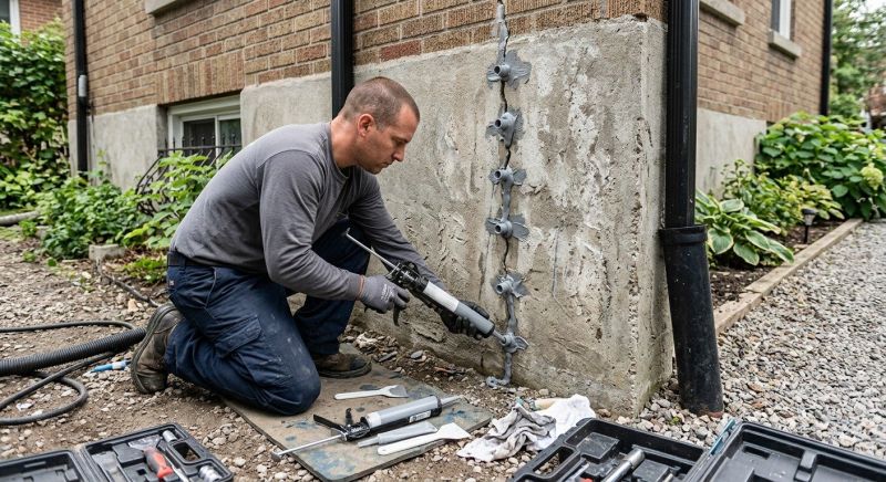 Foundation Crack Repair in Banks County, GA
