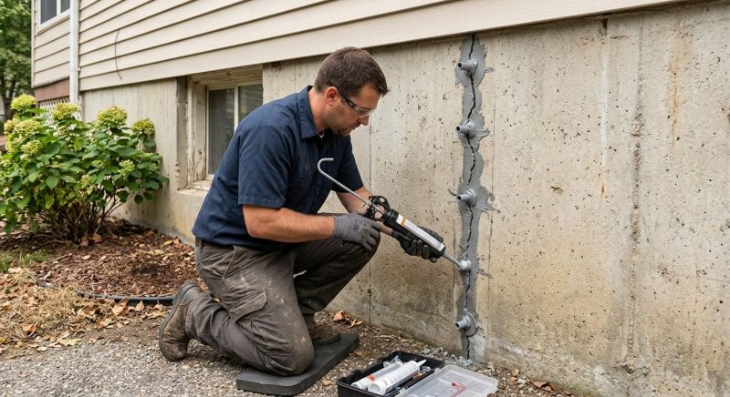 Foundation Crack Sealing in Jefferson, GA