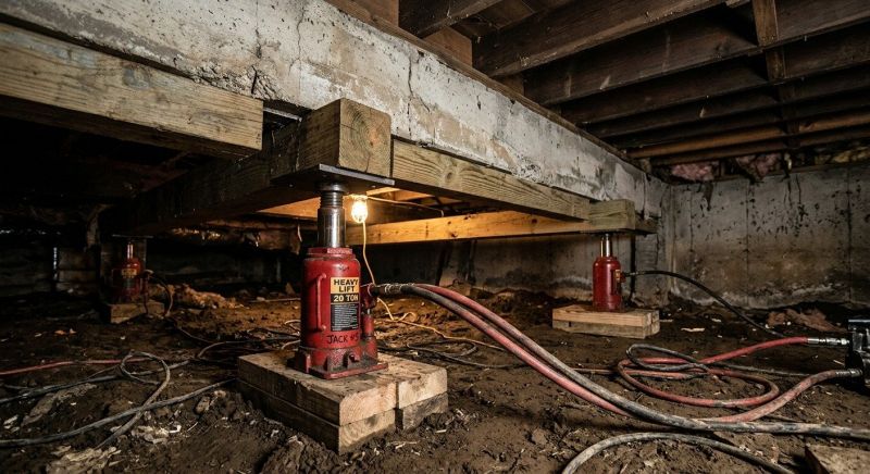 Foundation Jacking in Braselton, GA