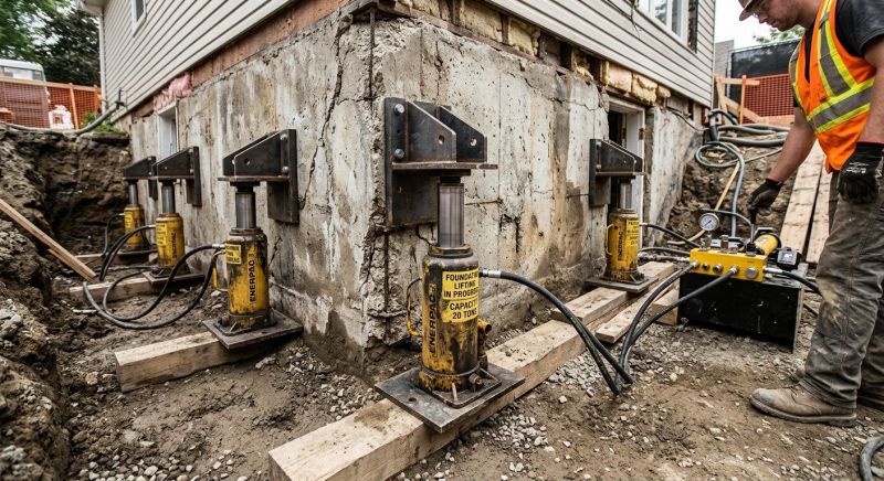 Foundation Jacking in Gainesville, GA
