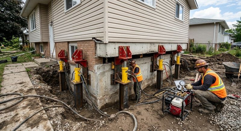 Foundation Lifting in Auburn, GA