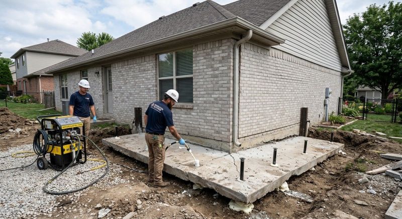 Foundation Lifting in Commerce, GA