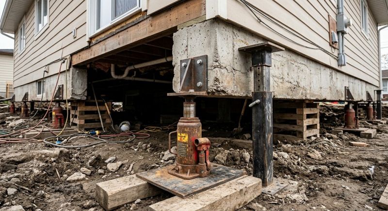 Foundation Lifting in Hoschton, GA