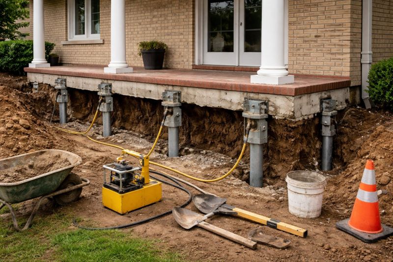 Foundation Stabilizing in Winterville, GA
