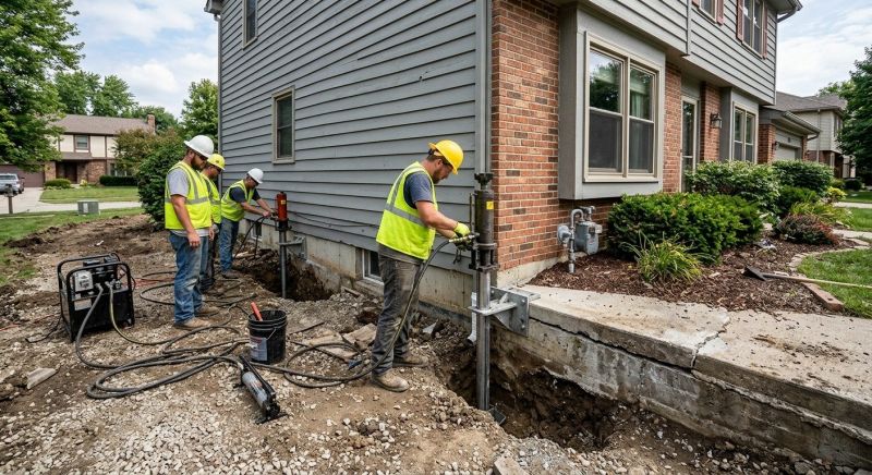 Foundation Stabilizing in Winterville, GA