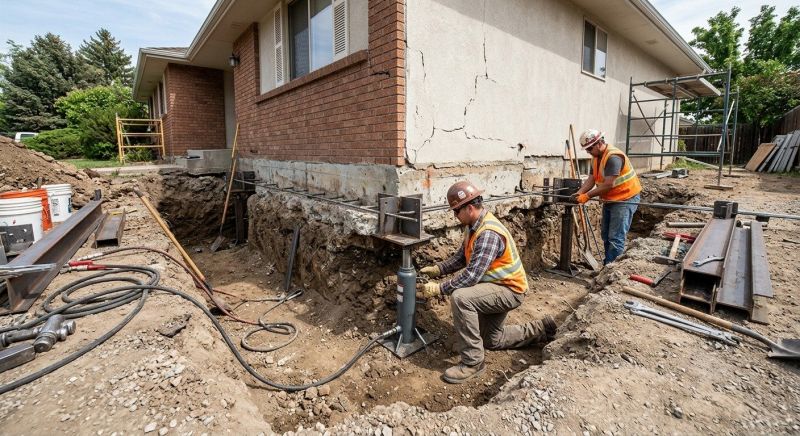 Foundation Structural Repair in Oakwood, GA