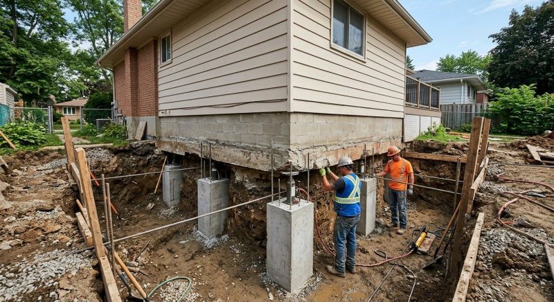 Foundation Underpinning in Jefferson, GA