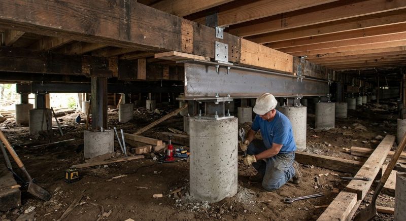 Foundation Underpinning in Jefferson, GA