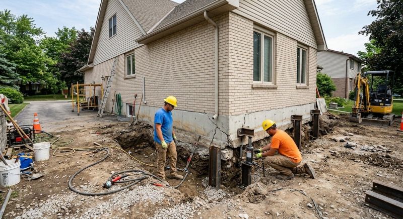 Helical Piers Installation in Jefferson, GA