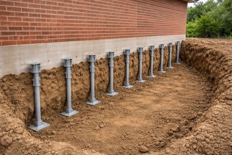 Helical Pile Installation in Jefferson, GA