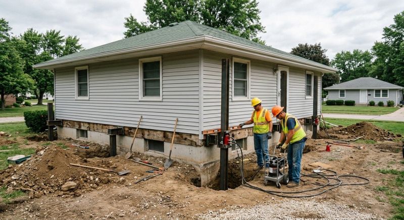 Home Foundation Leveling in Jefferson, GA