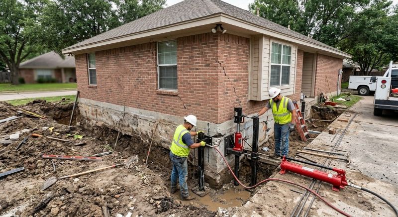 House Foundation Repair in Auburn, GA