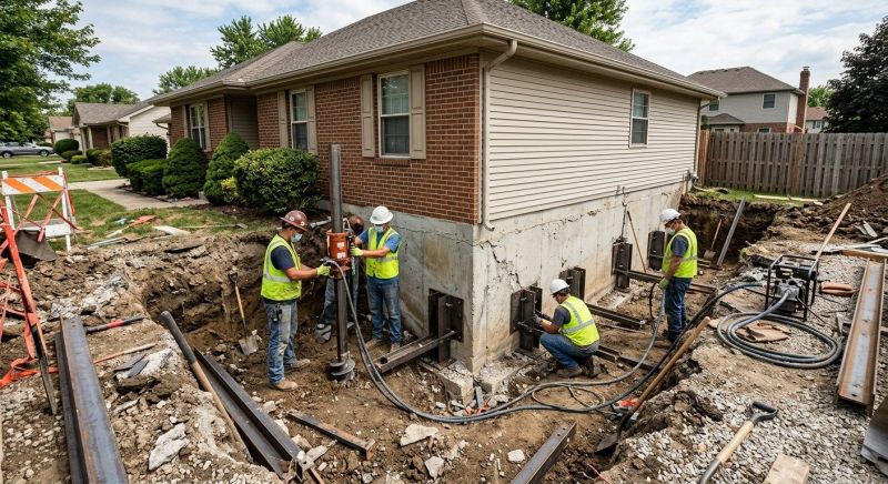 House Foundation Repair in Braselton, GA