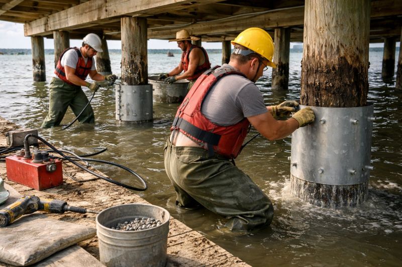 Piling Repair in Winterville, GA