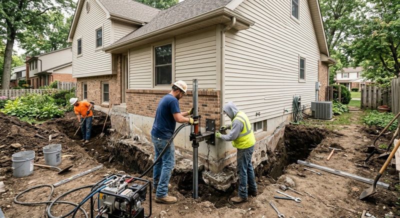 Residential Foundation Repair in Jefferson, GA