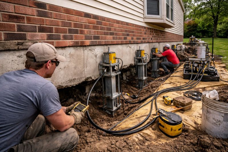 Settling Foundation Service in Auburn, GA