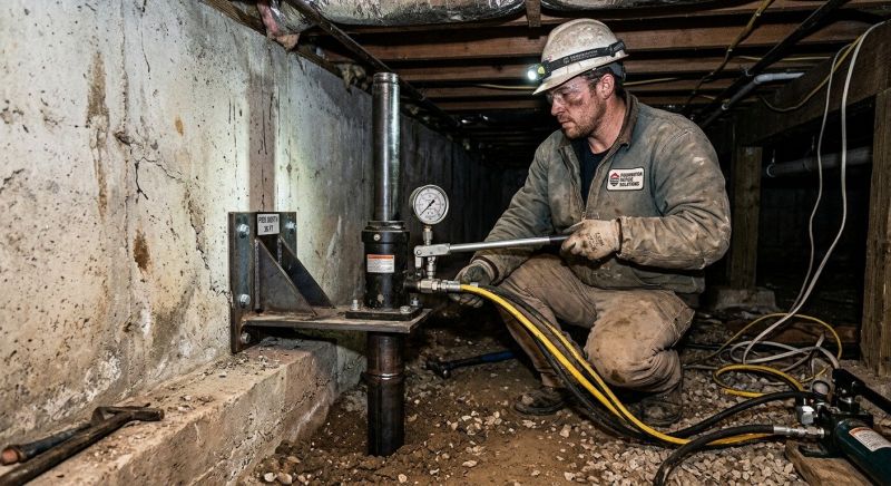 Settling Foundation Service in Madison County, GA