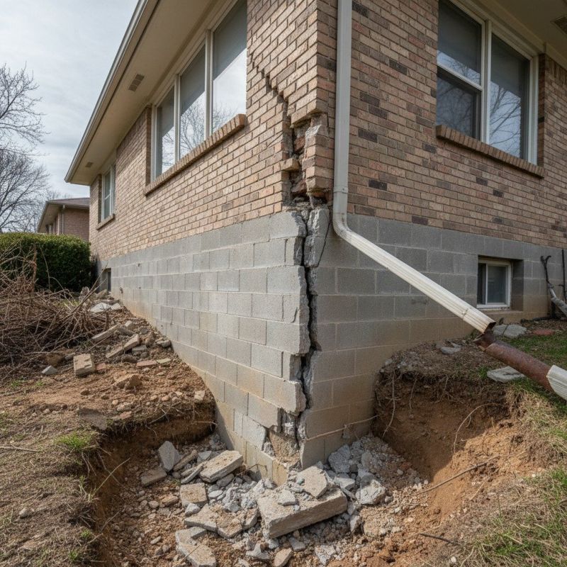 Settling Foundation Service in Monroe, GA