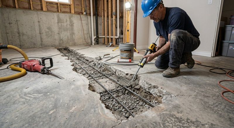 Slab Foundation Repair in Jefferson, GA