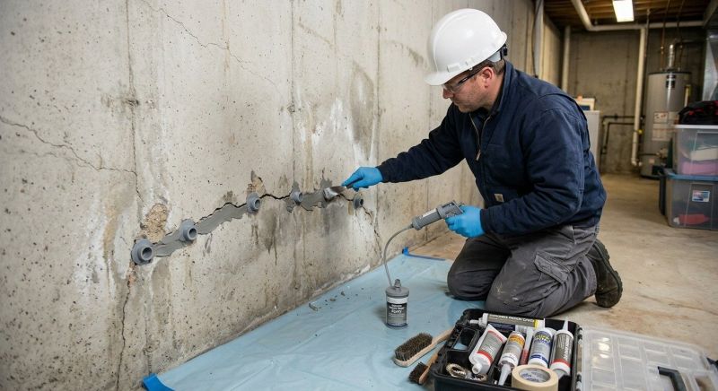Structural Crack Repair in Jefferson, GA