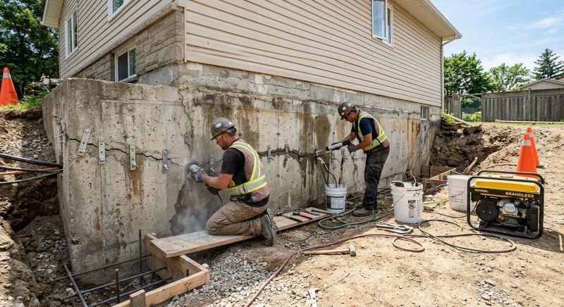 Structural Foundation Repair in Hoschton, GA