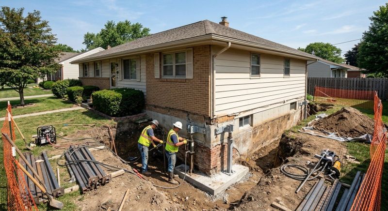 Structural Foundation Repair in Hoschton, GA