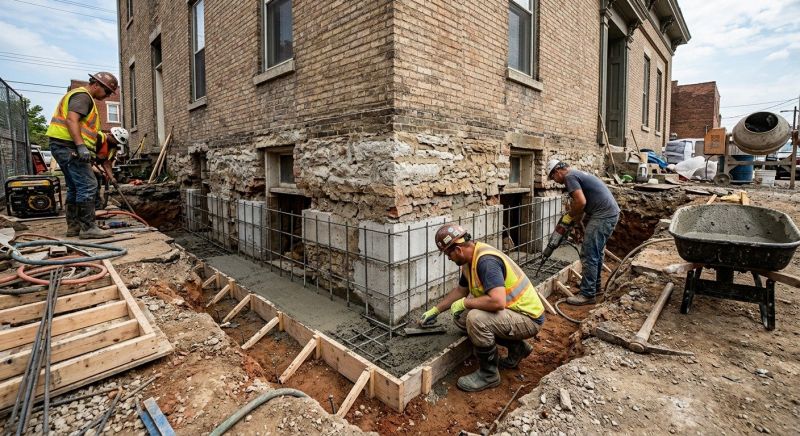 Underpinning Repair in Jefferson, GA